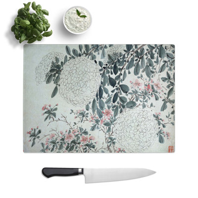 Glass Garden Flowers Vol.3 by Chen Daofu Chopping Board