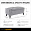 Luxury Crushed Velvet Ottoman Stool-1848615959-1848615952
