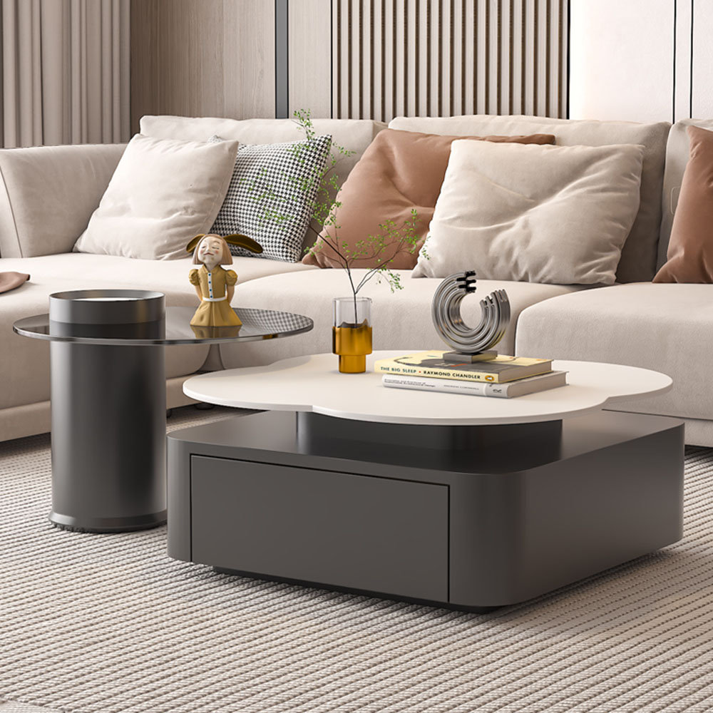 Bkoksety Rock board creative design simple tea table | Wayfair