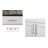 Twist Collection Handle Pull - 3" Center to Center Cabinet Pull Black Iron - Transitional Hardware for Drawers & Cabinets-21357168-116642466