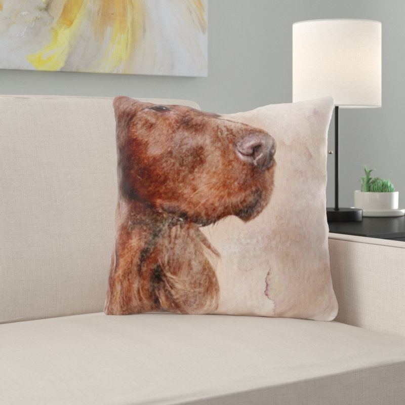 Coussin pour chien Raymer, Microsuède, Intérieur
