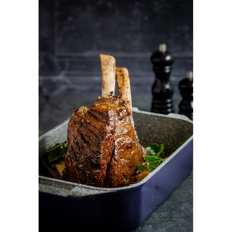 MasterClass Large Roasting Tin with Handles, Blue