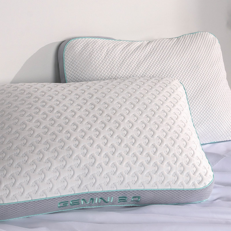 Gemini 2.0 White and Gray Cooling Performance Pillow