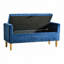Banc de rangement avec repose-pieds 48 po-419089493