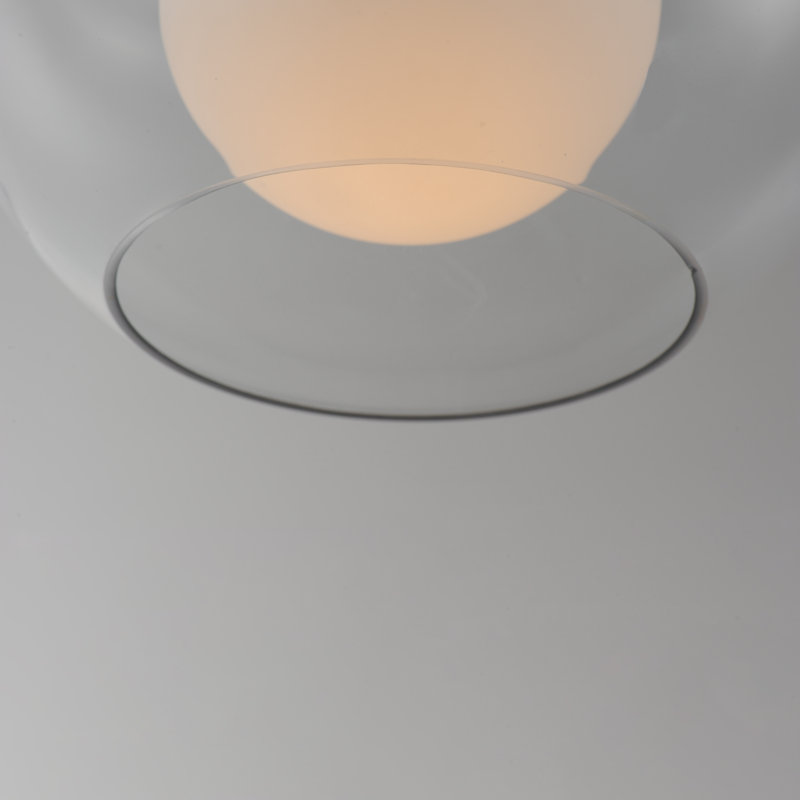Incognito 1 - Light Flush Mount, Polished Chrome, Clear