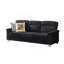82-Inch Modern 3-Seater Sofa With Compressed Snowfleece Fabric For Multi-Functional Living Spaces-1016290189