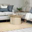 Table basse de salon oblongue moderne de 31 po Aurel-91435383