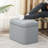 21" Linen Storage Ottoman