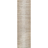 Abrash Ikat Hand-Tufted Wool Area Rug Cut/Loop Pile