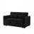 55.1" 3-In-1 Convertible Sofa Bed, Modern Velvet Double Sofa Futon Sofa Bed With Adjustable Back, Storage Bag And Pillow, For Living Room, Bedroom-805611081-805611076