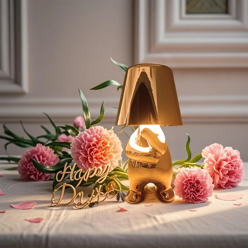 Jolie lampe de table moderne pour enfant, cadeau de Noël