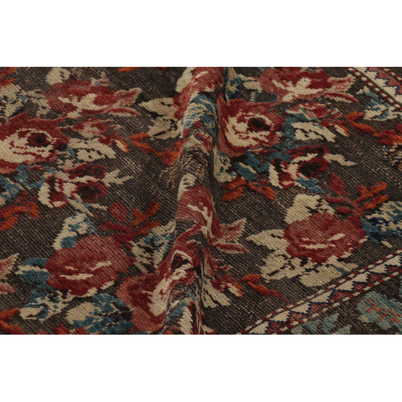 Antique One-of-a-Kind 5'10x12'6 Hand Knotted Area Rug