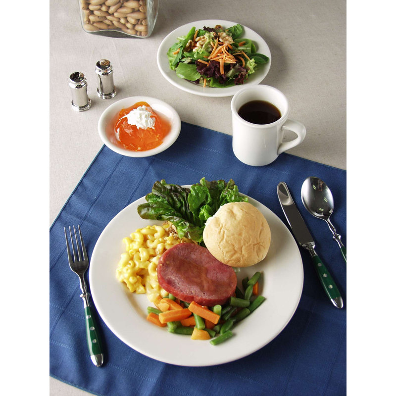 Tuxton Reno Ceramic Platter, 0.75" H x 9.38" W x 6.5" D