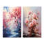 « Paysage romantique : bonheur éphémère », 2 pièces-7785390-7785377
