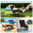 Zero Gravity Chair With Canopy, 500 Lb Heavy-Duty Adjustable Reclining Lounge Chair With Cushion, Pillow & Cup Holder, Foldable Outdoor Patio Recliner-1408656037
