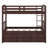 Wood Bunk Bed With Trundle And Drawers-865284772