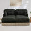 Canapés profonds Chenille Modulaire Leopard Modern Living Home