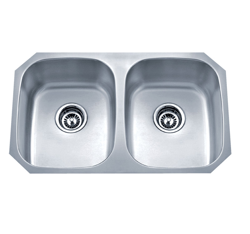 Specialty Series 29.125'' L Double Bowl Stainless Steel Kitchen Sink