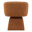 Jonie Upholstered Swivel Chair, Camel-1547995217