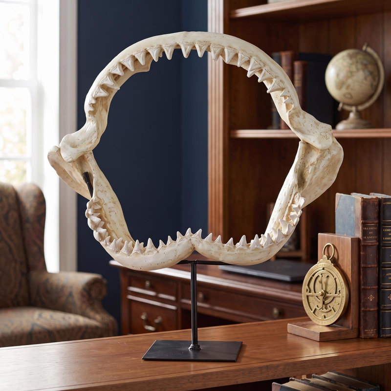 Sculpture Shark's Jagged Jaws