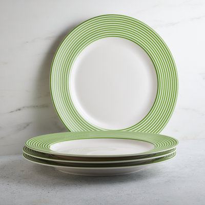 Newport Green Porcelain Dinner Plate