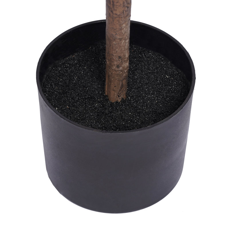 Faux Olive Tree Tree in Pot, 62" H x 23" W x 23" D