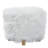 Polyester Stool with Faux Fur-76953311