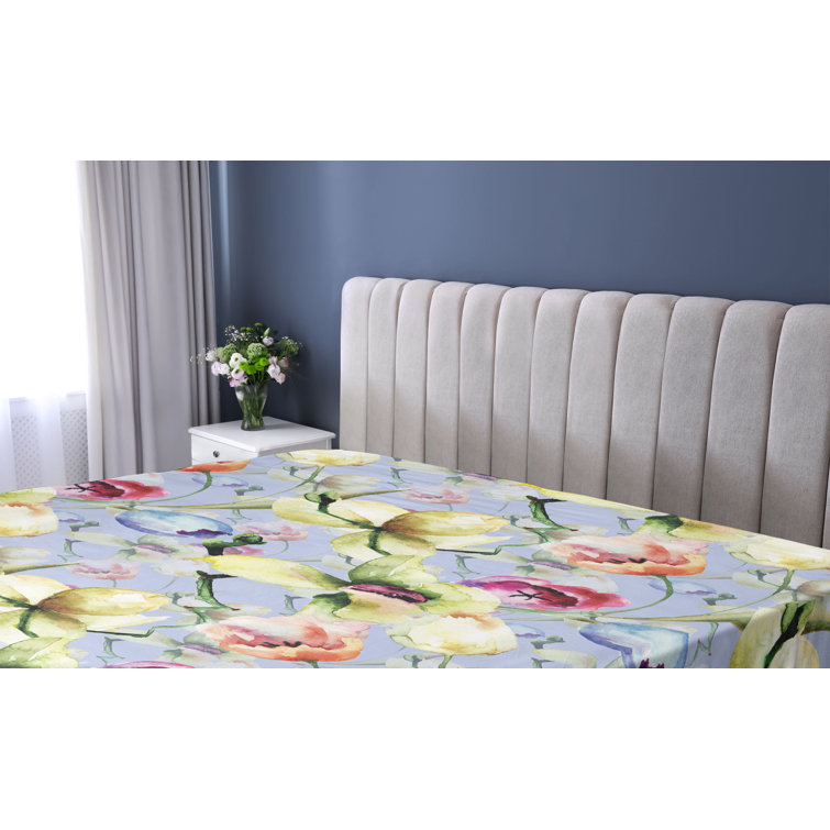 Drap-housse floral Ambesonne