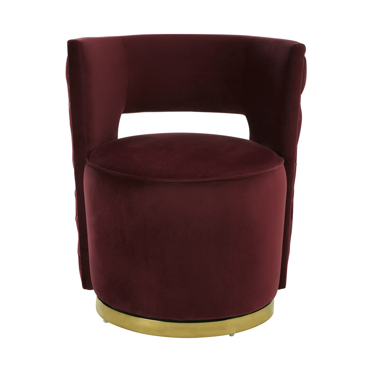 Burgundy deals tub chair