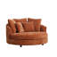 Chaise longue d'intérieur surdimensionnée à housse-671295741