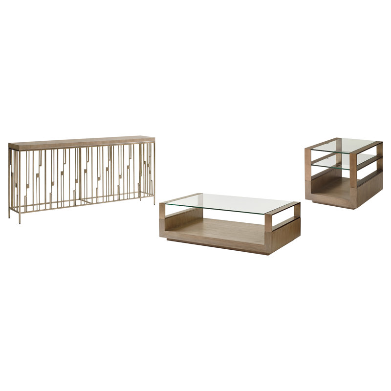 Shadow Play 3 - Piece Coffee Table Set