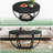 Round Chating Table,Central Table,2-Tier Coffee Table
