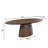 Chynthia 72'' Oval Pedestal Dining Table-122898567