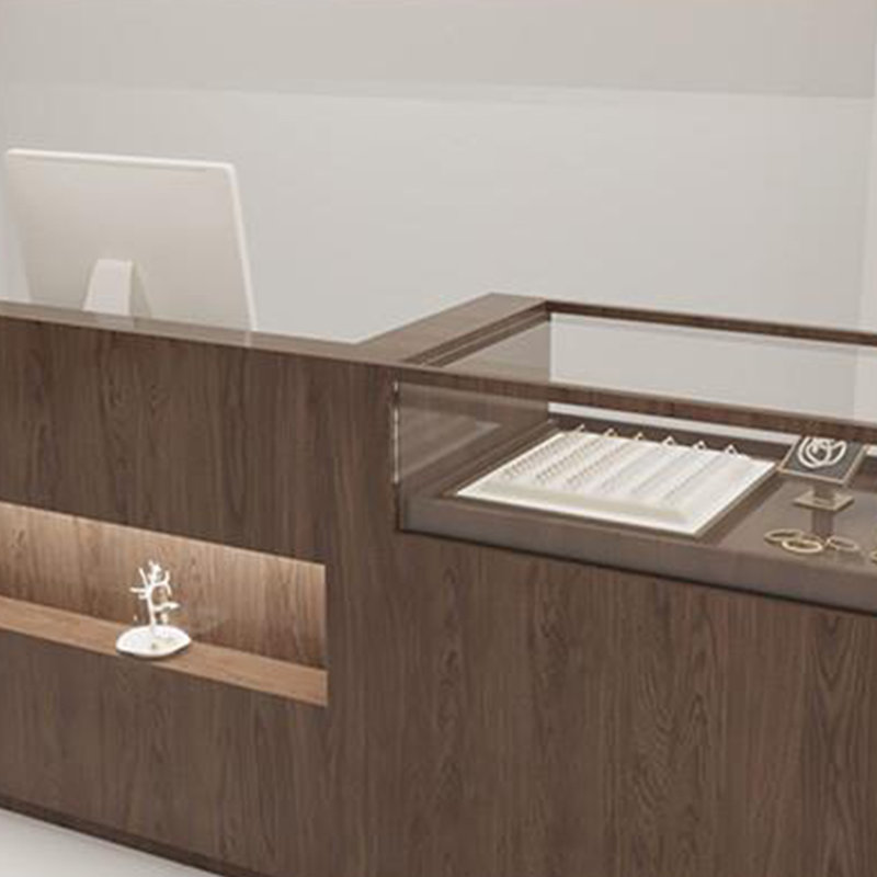 Simple modern display cabinet, 39.37" H x 94.49" W x 23.62" D