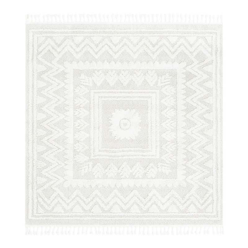 Amirah Geometric Indoor Rug, Square 7'10"