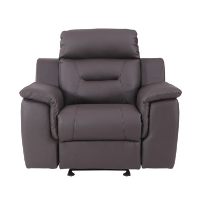Reclining Modern Leather Air Upholstered Chair
