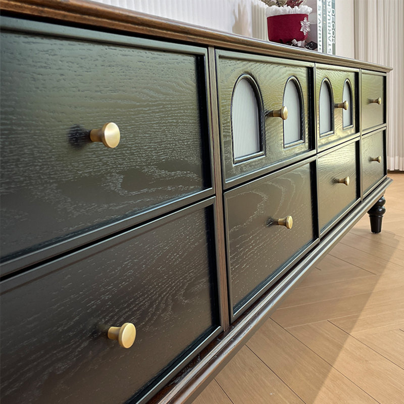 Meuble télé haut de gamme de style américain, 70.87"