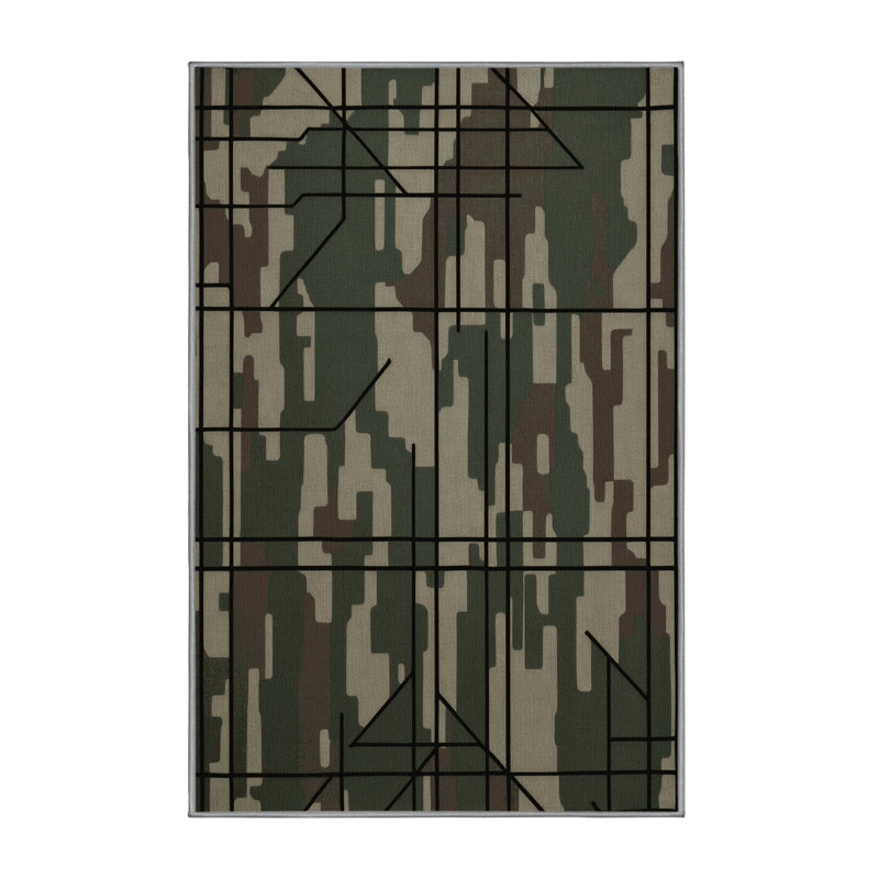 Warden Line Rug, Rectangle 4' x 6'