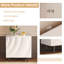 Buffet 31,5 po, blanc, salon, salle à manger