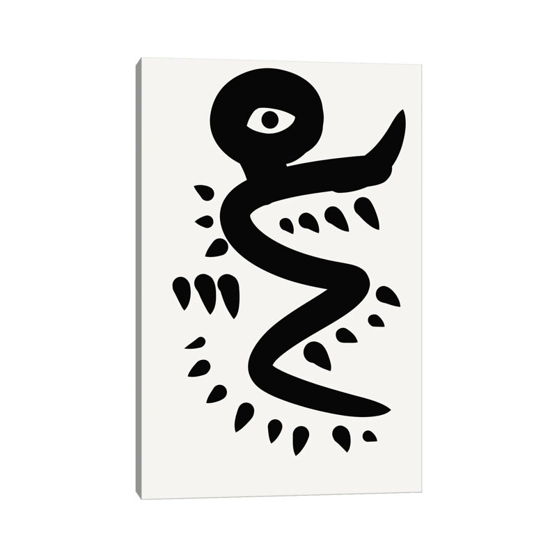 «African Spirit» par - Toile tendue, H 12 po x l 8 po x P 0,75 po