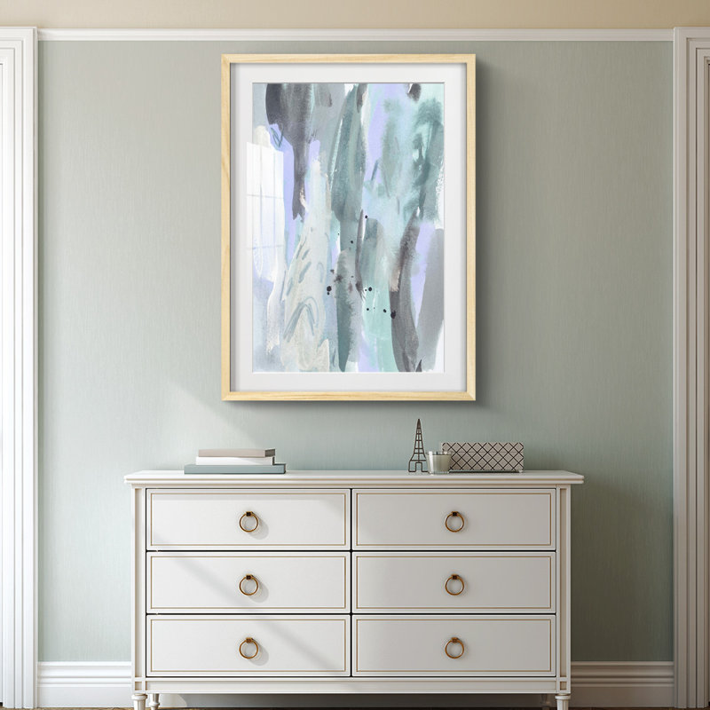«Ocean Crush V», impression encadrée
