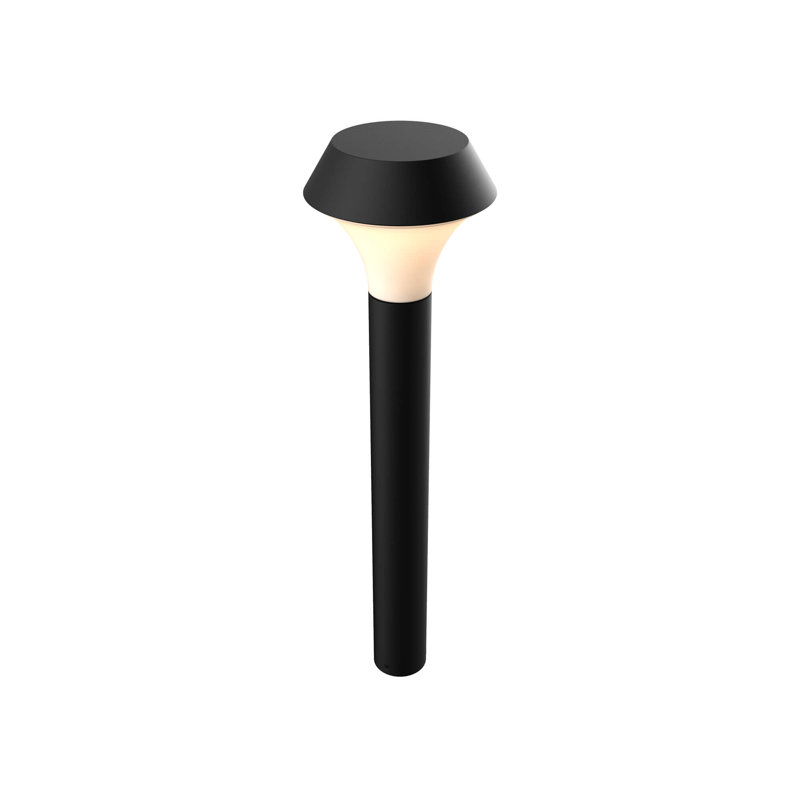 Lorna Matte Black Low Voltage Integrated LED Metal Pathway Light