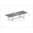 Anautica 10 - Person Eucalyptus Solid Wood Patio Dining Set Extendable Rectangular Table