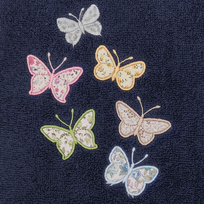 Ensemble de serviettes 100% coton turc, Marin, Ensemble de serviettes 4 pièces