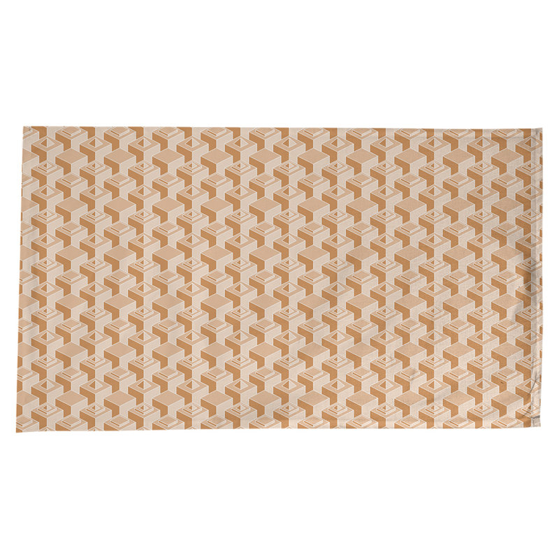 Nappe de gratte-ciels classiques, Orangé