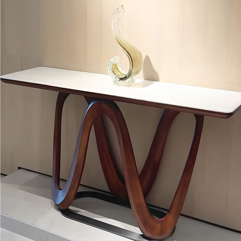 Nouvelle table d'entrée en bois de style chinois