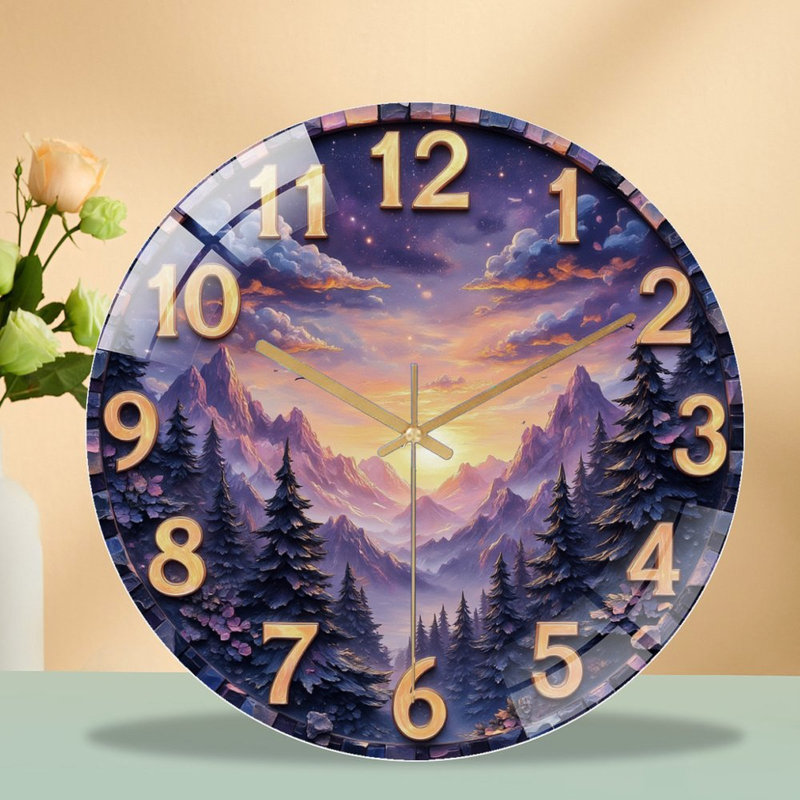 Horloge murale 12 po