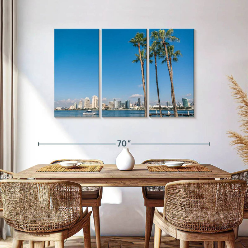 Horizon de San Diego, H 36 po x l 57 po