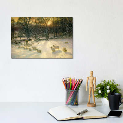 Bakerhill The Shortening Winter's Day Is Near A Close by Joseph Farquharson - Painting on Canvas