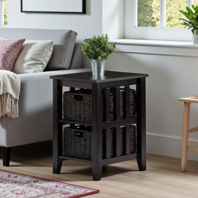 Table de bout avec rangement Aouab